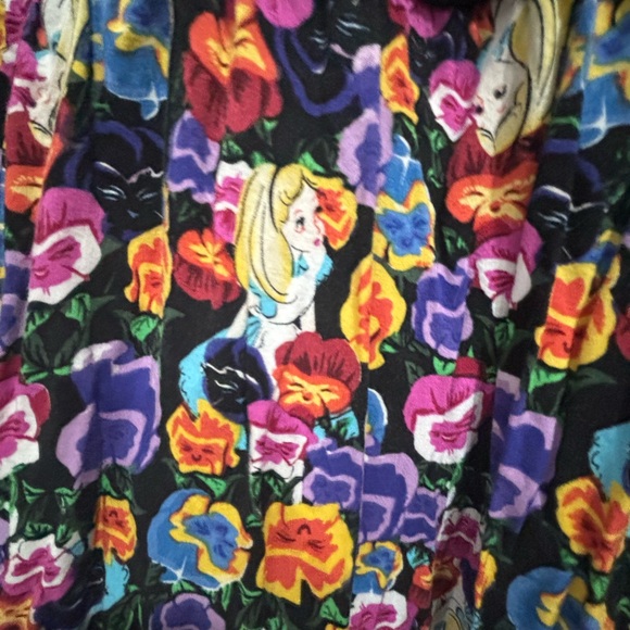 Alice in Wonderland skater dress 2Xl - Picture 6 of 7